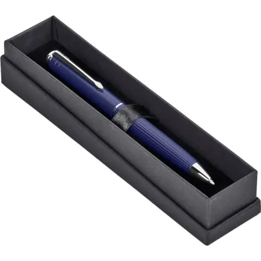 Alex Varga Mollino Ball Pen Navy Box Open